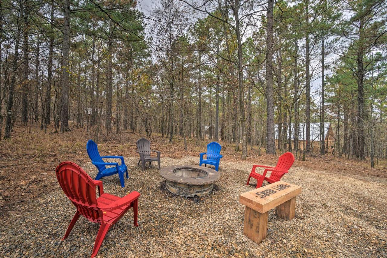 Luxury Cabin In The Woods With Hot Tub And Yard Games! Broken Bow Εξωτερικό φωτογραφία