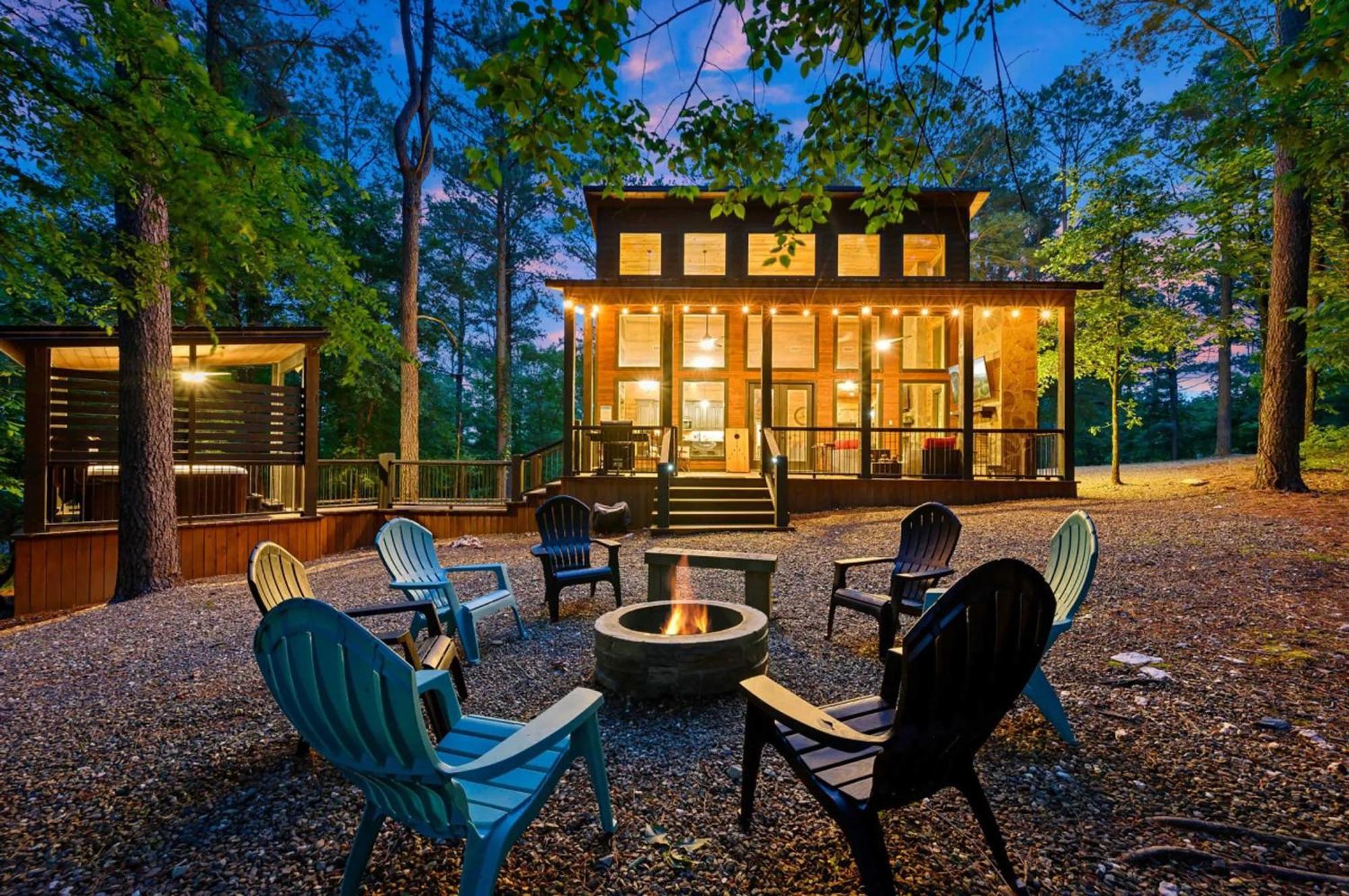 Luxury Cabin In The Woods With Hot Tub And Yard Games! Broken Bow Εξωτερικό φωτογραφία