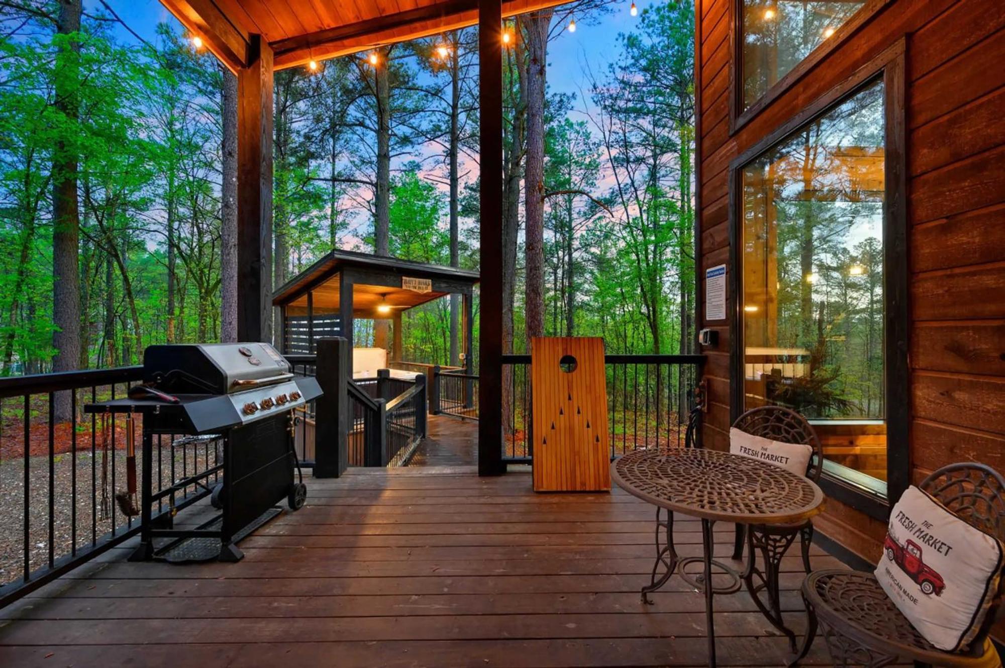 Luxury Cabin In The Woods With Hot Tub And Yard Games! Broken Bow Εξωτερικό φωτογραφία